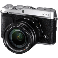 Fujifilm X-E3 with 18-55mm Kit (Silver)